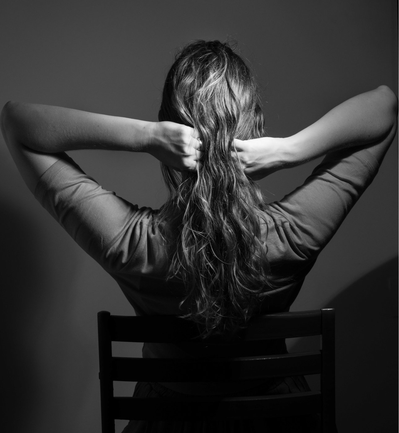 Portrait from behind